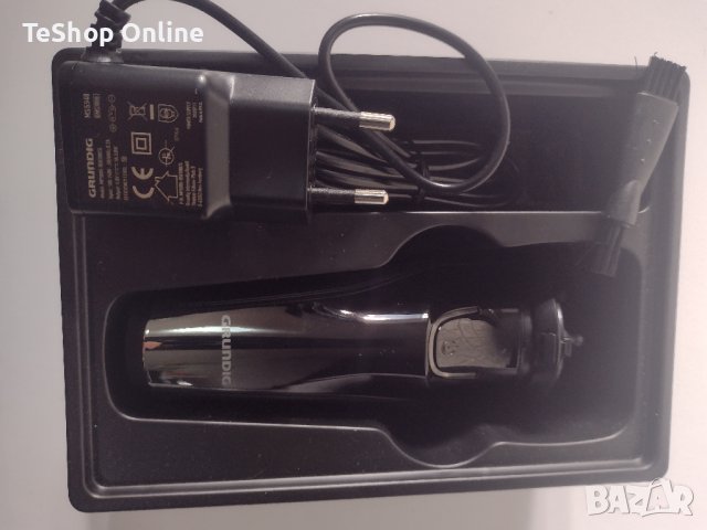 Машинка за бръснене с приставка за бакенбарди Grundig БЕЗ НОЖ, снимка 3 - Електрически самобръсначки - 43570592