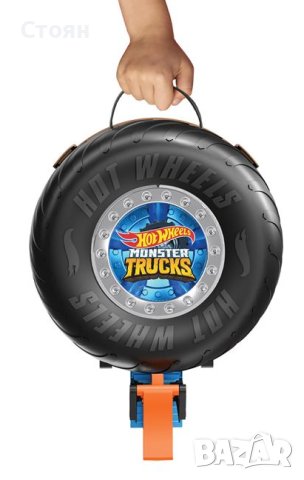 Hot Wheels Monster Truck Super Wheel - Mattel Хот Уилс, снимка 4 - Други - 43092339