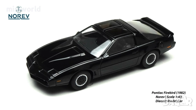 Pontiac Firebird 1982 - мащаб 1:43 на NOREV моделът е нов в кутия, снимка 7 - Колекции - 52567746