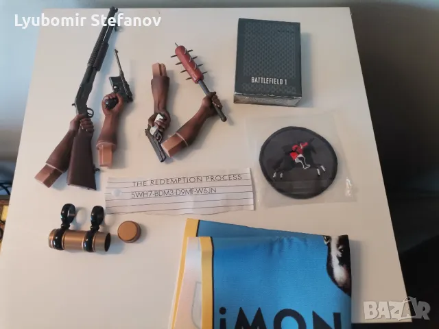 Екшън фигура Battlefield 1 Exclusive Collector's Edition "Лична колекция", снимка 3 - Аксесоари - 47462285