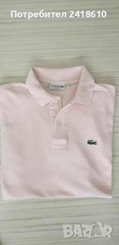 Lacoste Pique Cotton Classic Fit Mens Size 4 - M  НОВО!   ОРИГИНАЛ! Мъжка Тениска!, снимка 5 - Тениски - 50809532