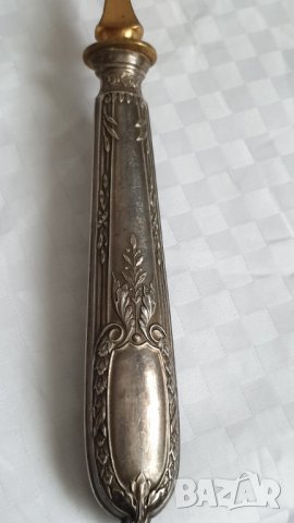 Прибори за сервиране на торта със сребърни дръжки, снимка 11 - Прибори за хранене, готвене и сервиране - 43527388