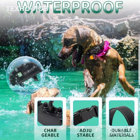 ЕЛЕКТРОНЕН НАШИЙНИК ЗА КУЧЕ КАИШКА С ТОК ВИБРАЦИЯ ЗАПИСВА ВАШИЯ ГЛАС, снимка 8 - За кучета - 32722847