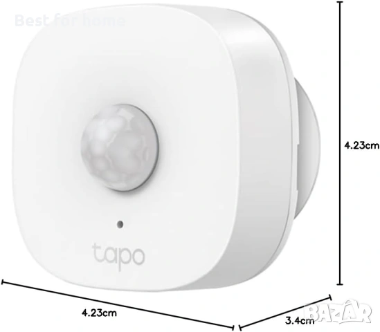 Tapo T100 интелигентен сензор за движение, снимка 9 - Друга електроника - 53236956