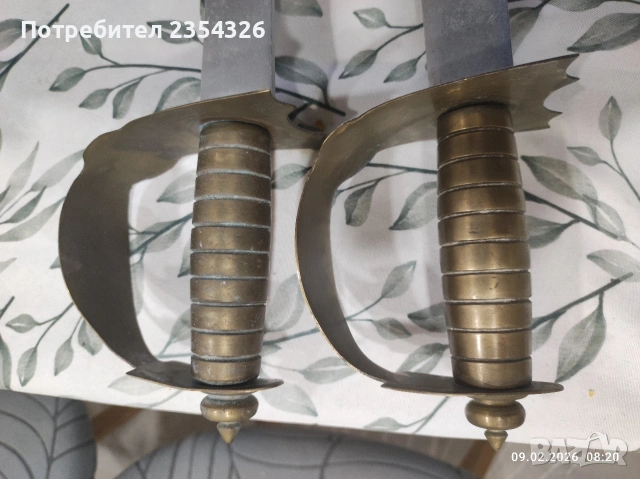 продавам две саби , снимка 2 - Други ценни предмети - 53409481