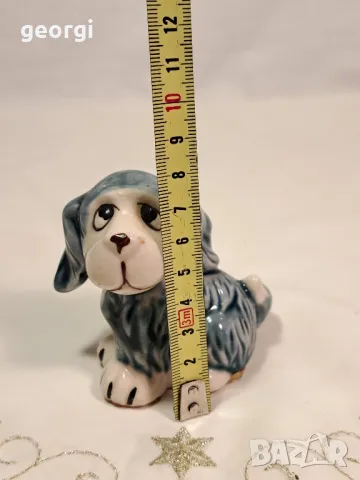 керамична фигурка куче 23/1, снимка 5 - Колекции - 49327960