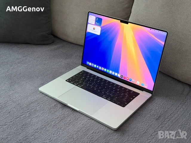 Като Нов 16.2’Macbook Pro 16’M1 MAX/32GB Ram/1TB SSD/Silver
