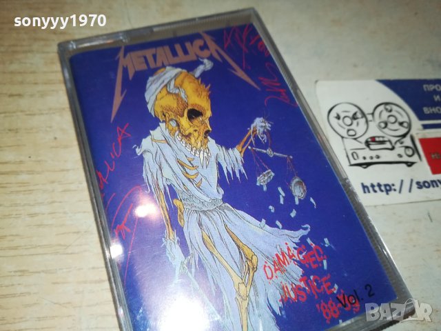 sold out-METALLICA КАСЕТА 1312232022, снимка 5 - Аудио касети - 43400449