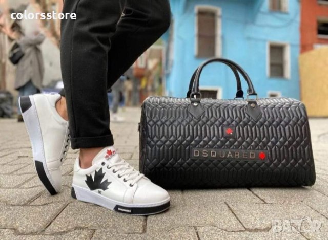 Мъжки бели кецове  Dsquared2 кодVL115