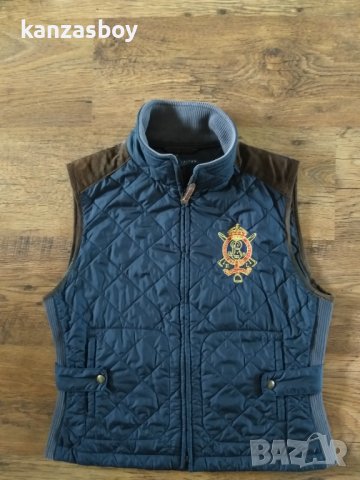 RALPH LAUREN WOMEN'S EQUESTRIAN QUILTED BARN VEST - страхотен дамски елек , снимка 4 - Други - 38674365