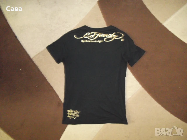 Тениски ED HARDY, METAL BOXE  мъжки,М-ХЛ-2ХЛ, снимка 14 - Тениски - 50955538