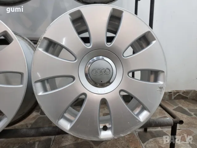 4бр 16ски джанти за AUDI 5х112мм A160639, снимка 3 - Гуми и джанти - 48289926