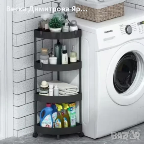 Ъглова въртяща се поставка Corner Storage Rack 