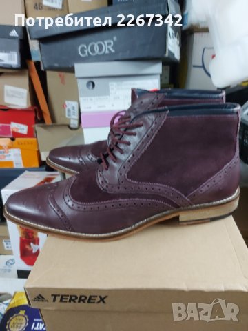 Италиански мъжки обувки , снимка 4 - Ежедневни обувки - 39592401