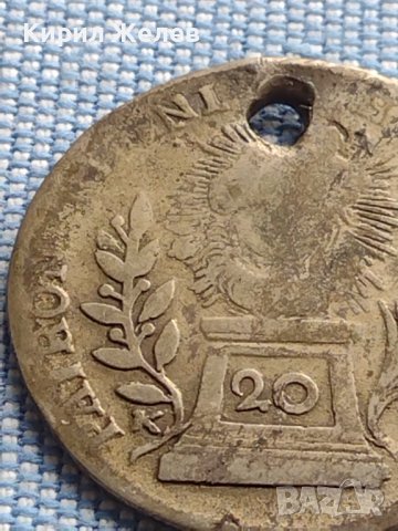 Сребърна монета 20 кройцера 1764г. Мария Терезия Кремниц Унгария 13690, снимка 8 - Нумизматика и бонистика - 42970821