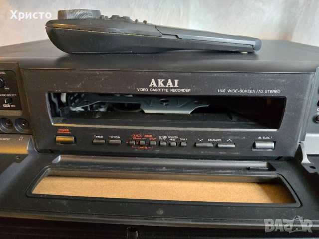 📼🎶 AKAI VS-G2160 🎶📼 HiFi stereo видео, снимка 8 - Плейъри, домашно кино, прожектори - 51998407