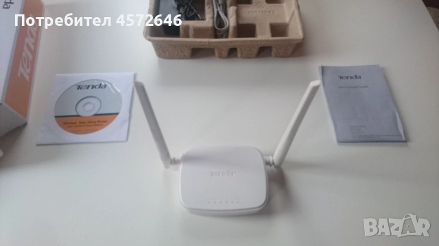Рутер Tenda N301, снимка 3 - Рутери - 52554500