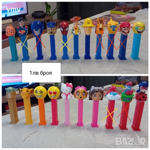 Песчета диспенсери  огромна колекция, снимка 16 - Колекции - 47046724