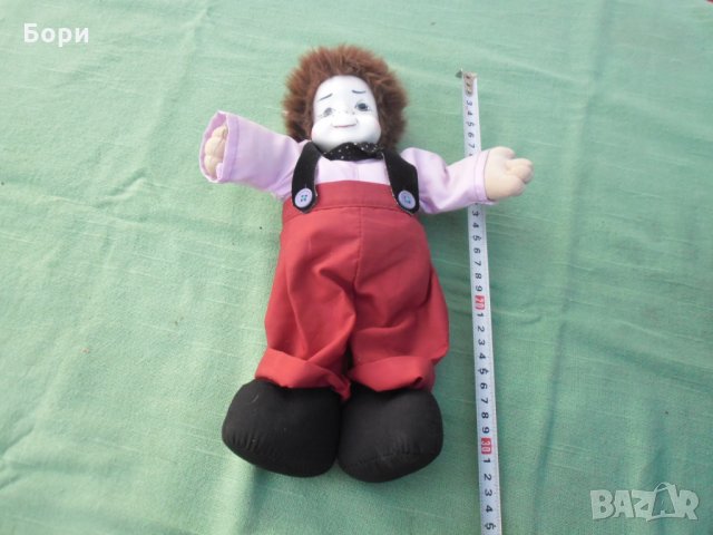 Порцеланова кукла клоун, снимка 1 - Кукли - 35011533