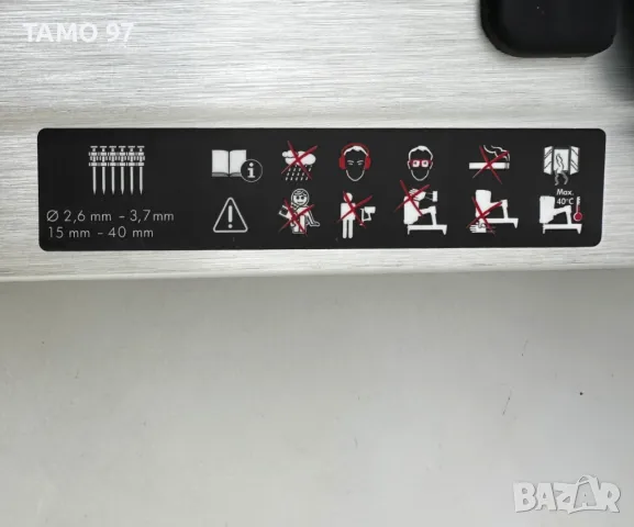 Wurth Diga CS-2 Power - Уред за директен монтаж с пирони, снимка 5 - Други инструменти - 49690483