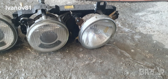 Фарове и маска с бъбреци за бмв е34 , снимка 3 - Части - 51603171