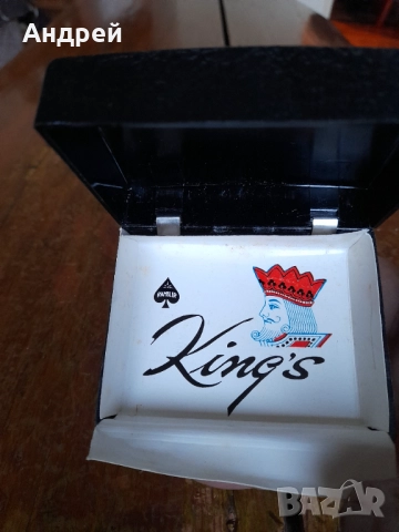 Стара кутия от карти Rambler Kings, снимка 4 - Други ценни предмети - 52216619