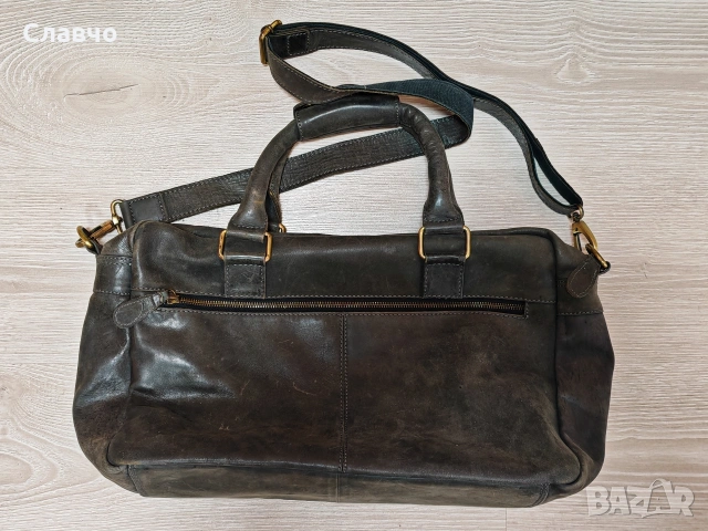 Кожена пътна чанта Micmacbags, снимка 2 - Чанти - 53393631