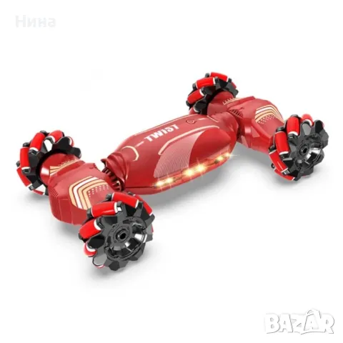 Радиоуправляема кола за дрифт със сензорно управление чрез жестове на ръката + дистанционно , снимка 4 - Коли, камиони, мотори, писти - 48336863