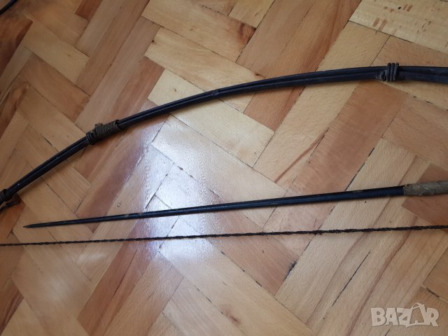 Стар метален лък-ръчна изработка, снимка 8 - Антикварни и старинни предмети - 33489829