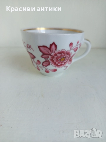 Meissen, колекционерска чаша порцелан , снимка 2 - Колекции - 52428006