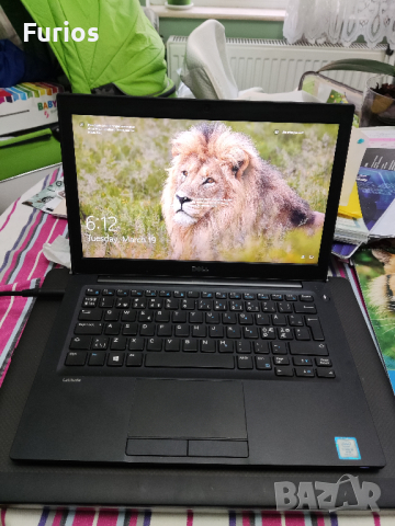 Dell 7280, Display 12,5",i5 7300U,8GB DDR4, 256GB NVME