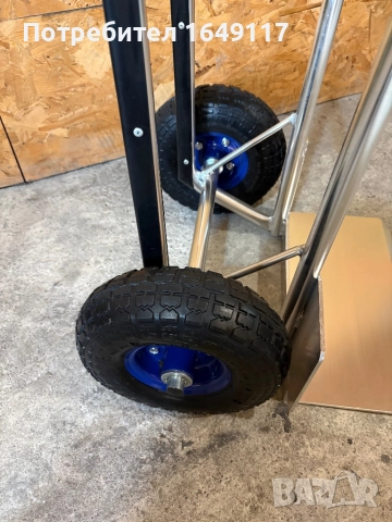 Алуминиева ръчна транспортна/товарна/багажна количка с товароносимост до 200кг[чисто нова], снимка 10 - Друго търговско оборудване - 51891835