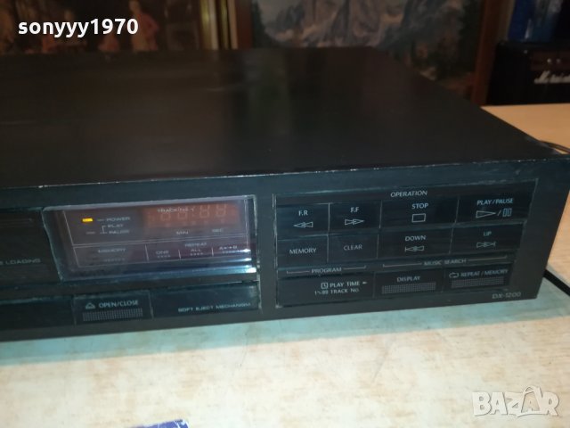 ONKYO DX-1200 CD PLAYER MADE IN JAPAN 1801221955, снимка 8 - Декове - 35481723
