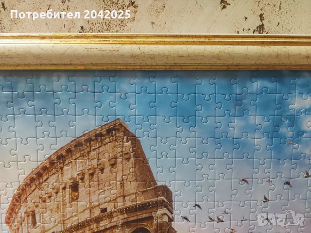 Рамкиран пъзел от 1000 части, снимка 3 - Пъзели - 34948610