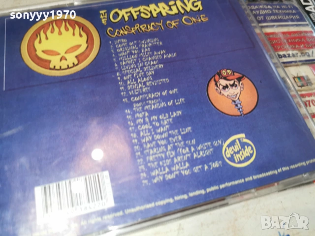 OFFSPRING CD 1002261546, снимка 12 - CD дискове - 53429595