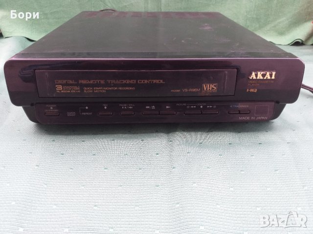 Видео AKAI VS-R9EM дистанционно