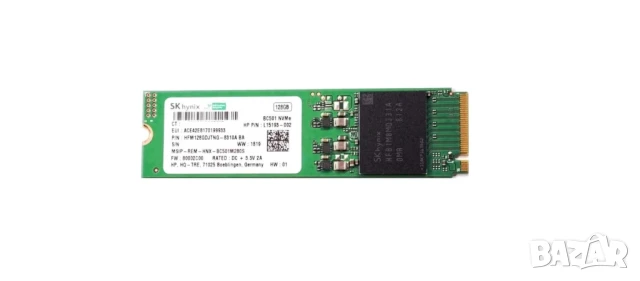 Нов HP Hynix 128GB NVMe 2280 SSD диск за компютър/лаптоп, снимка 1
