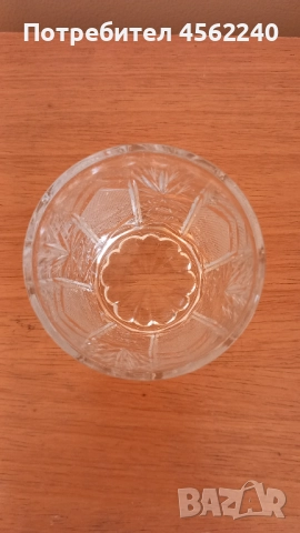 6 бр. Нови кристални чаши на "Кристал" Сливен, снимка 2 - Чаши - 51498969