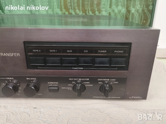 Sony TA-F 444 ES, снимка 4 - Ресийвъри, усилватели, смесителни пултове - 52186356