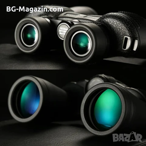 Мощен ловен бинокъл NIKON 12×45 за лов туризъм наблюдение на птици животни природа професионален, снимка 7 - Екипировка - 50930532