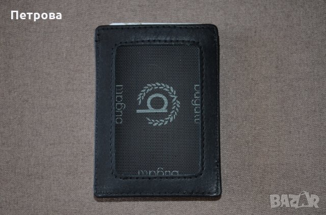 Bugatti Primo Card Holder картодържач до 3 карти + щипка за банкноти , снимка 5 - Портфейли, портмонета - 32742342