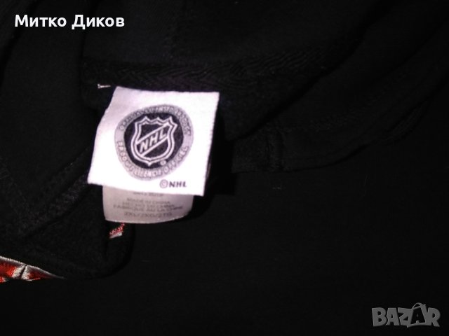 Чикаго НХЛ суитчер  с качулка размер ХХЛ, снимка 4 - Спортни дрехи, екипи - 43186087