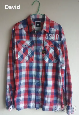 Оригинална мъжка риза G-STAR RAW, снимка 1