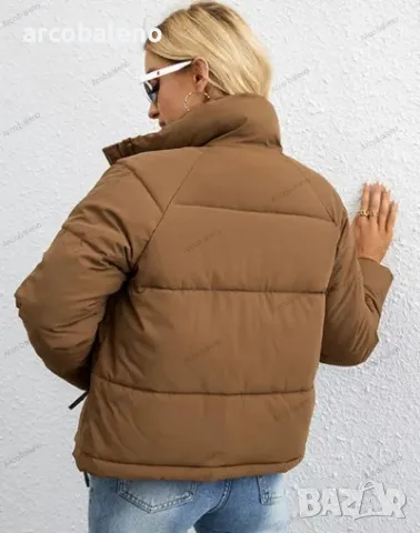 Ежедневно дамско зимно пухено яке, 5цвята , снимка 11 - Якета - 42667544