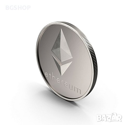 Етериум монета / Ethereum Coin ( ETH ) - Silver, снимка 2 - Нумизматика и бонистика - 39061900