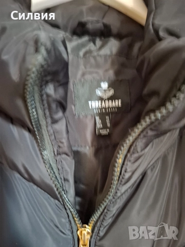 Дамски елек с качулка, снимка 3 - Елеци - 52943176