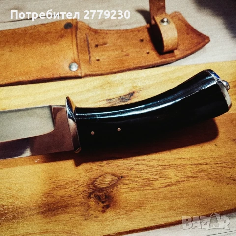 Колекционерски Ловен масивен нож , снимка 6 - Други ценни предмети - 50567382
