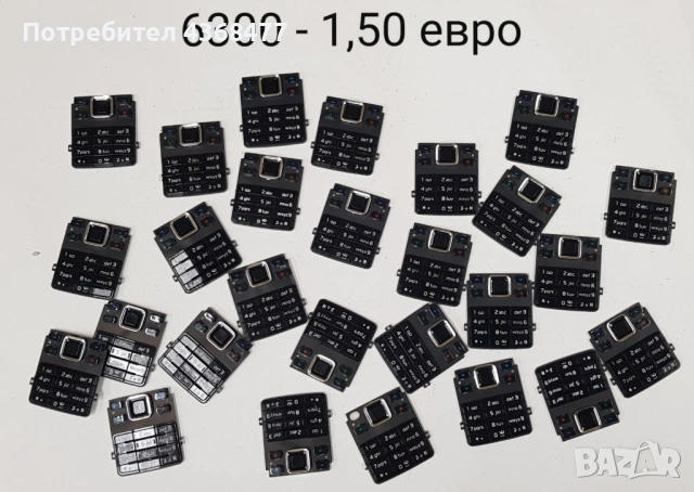 Клавиатура за Nokia 6230,6100,6630,6300,1600,6030,2610,K750,6500 slide,3310,3510,3410,3315,6080,5200, снимка 4 - Резервни части за телефони - 53287163