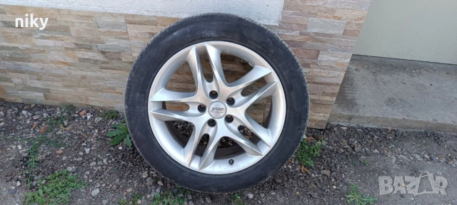 Алуминиеви лети джанти 17 цола R17 с летни гуми подходящи за Форд, снимка 5 - Гуми и джанти - 53213784
