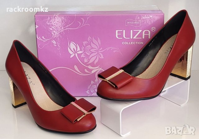 Дамски обувки на ток Елиза, цвят бордо, снимка 1 - Дамски обувки на ток - 40378461